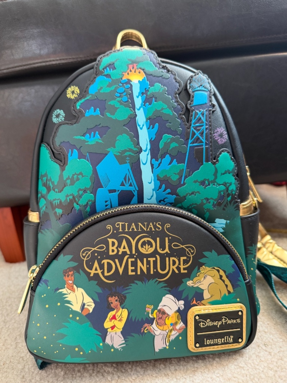 Loungefly Tiana's Bayou Adventure Mini Backpack